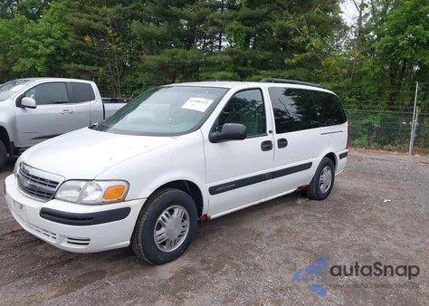 2004 Chevrolet Venture Ls from USA, damaged, VIN 1GNDX03EX4D166598